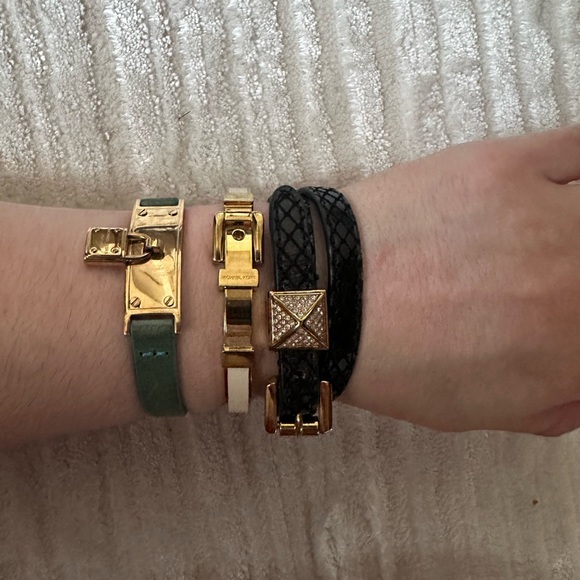 Belt and lock Bracelets Bundle 🔒 - Picture 1 of 10